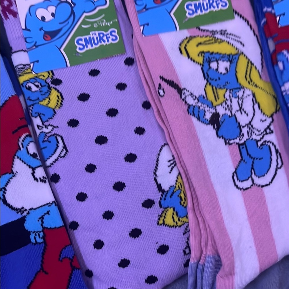 Smurfs Themed Women's Socks Set - Multicolor - Picture 4 of 9